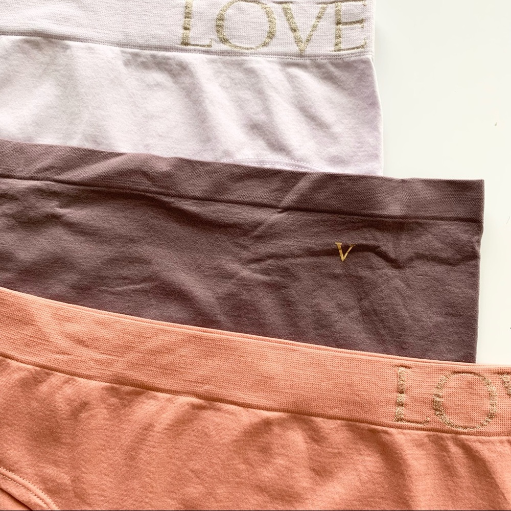 🌸New🌸 3pk Victoria’s Secret Hiphugger Panty Lot Stretch MWT - Picture 2 of 3